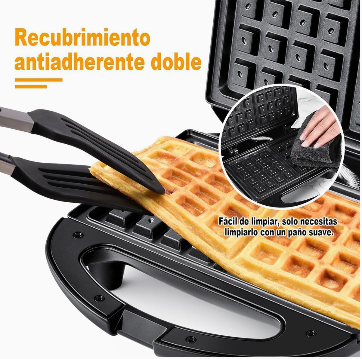 Gofrera Eléctrica Antiadherente