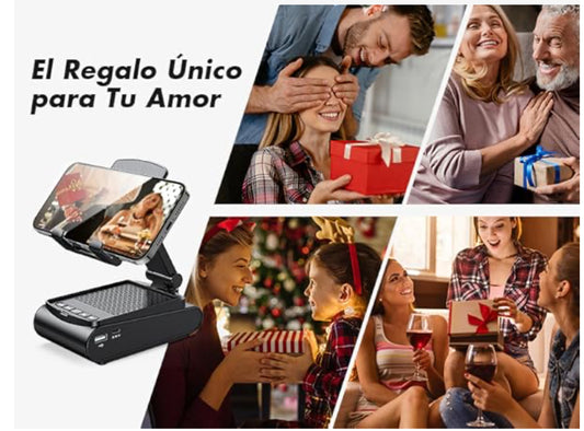 Altavoz con Soporte Móvil Bñuetooth