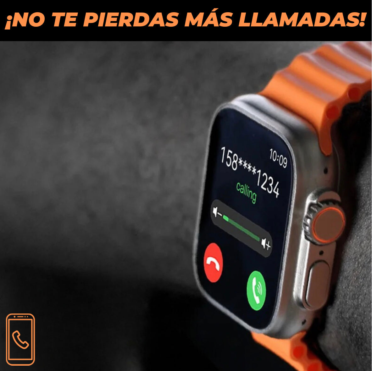 SmartwatchX PRO + AURICULARES GRATIS + 2 CORREAS EXTRA