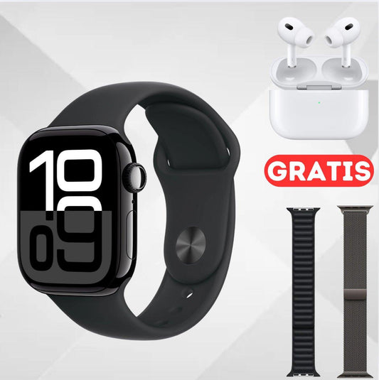 SMARTWATCH PRO 10 + AURICULARES GRATIS + 2 CORREAS EXTRA