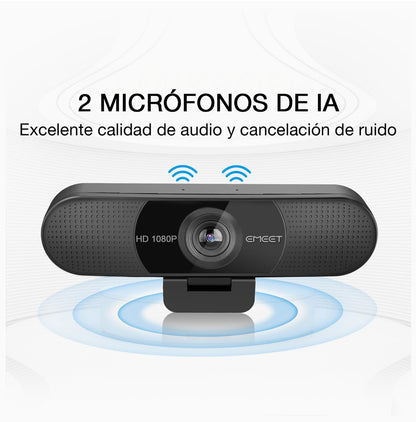WebCam 1080P con Micrófono
