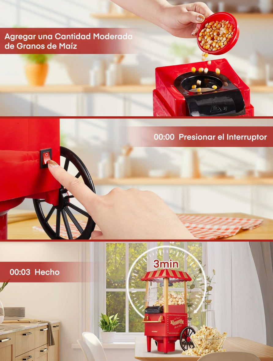 Máquina Palomitas Retro